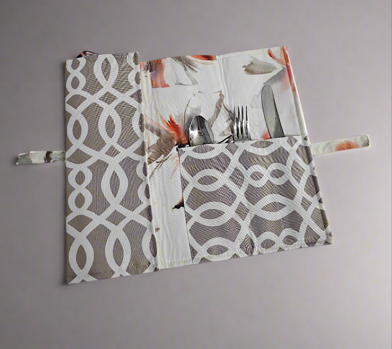 Napperons avec pochette pour ustensiles