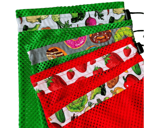 Sacs en filet pour aliments en vrac - MOYEN - De filles en aiguilles