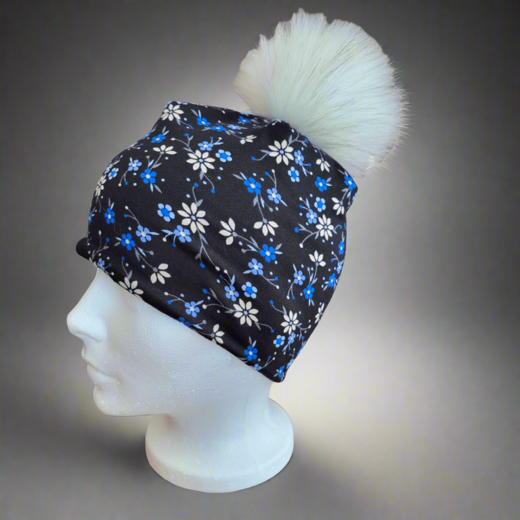 Tuques à pompons détachables (doublées micropolar)