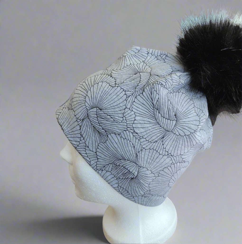 Tuques à pompons détachables (doublées micropolar)
