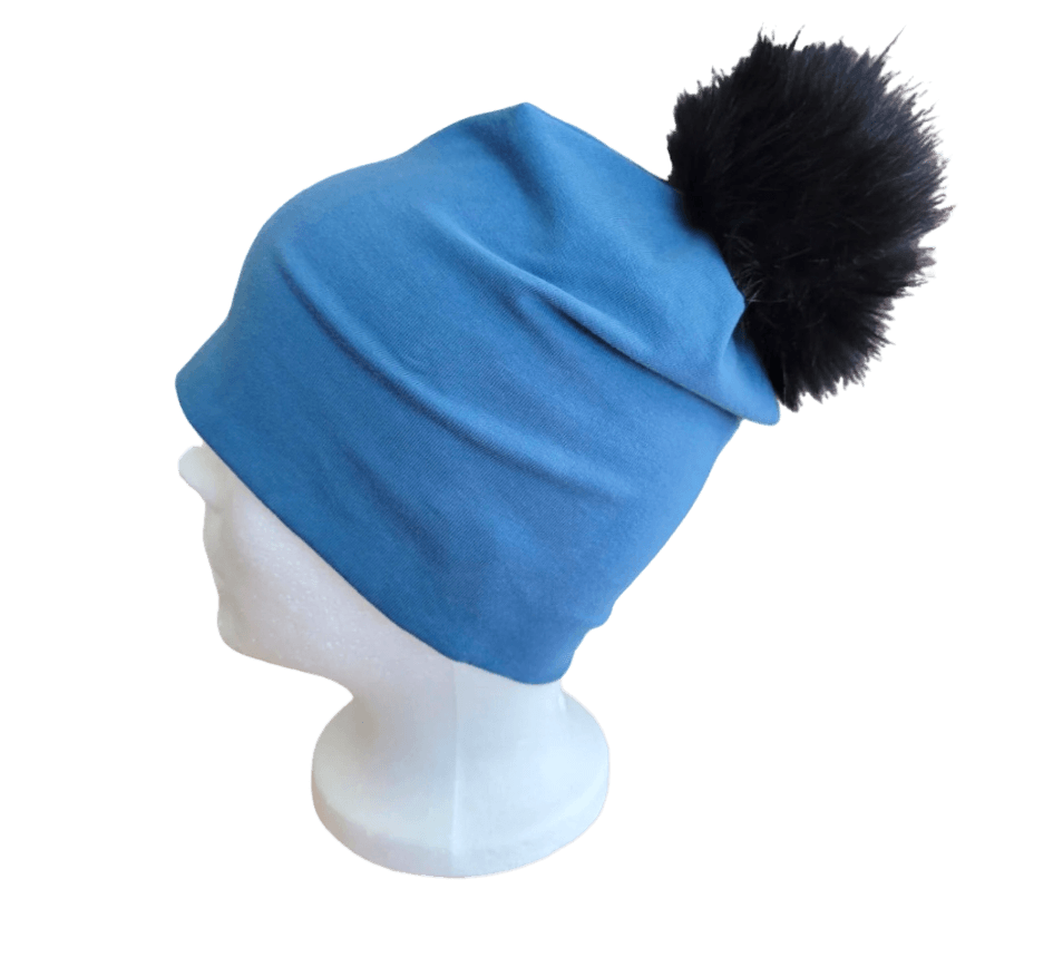 Tuques (doublées coton lycra) à pompons détachables - De filles en aiguilles