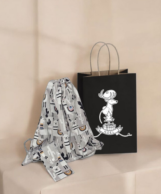 Ens. Sac pour vêtements/chaussures de sport et étui tout-usage
